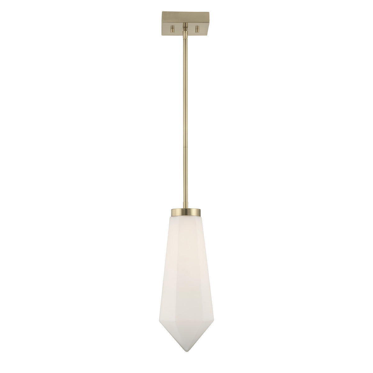 Savoy House 7-6121-1-127 Leland Pendant in Noble Brass
