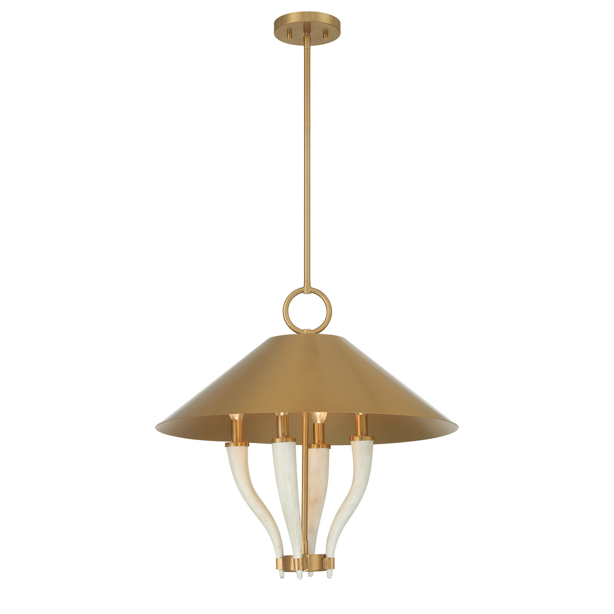 Savoy House 7-6308-4-322 Hearne Suspension en laiton chaud