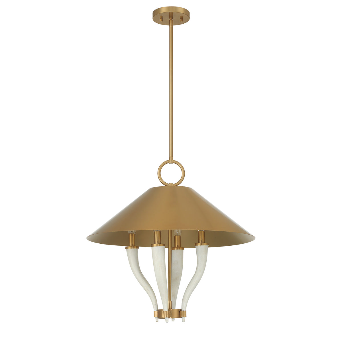 Savoy House 7-6308-4-322 Hearne Suspension en laiton chaud