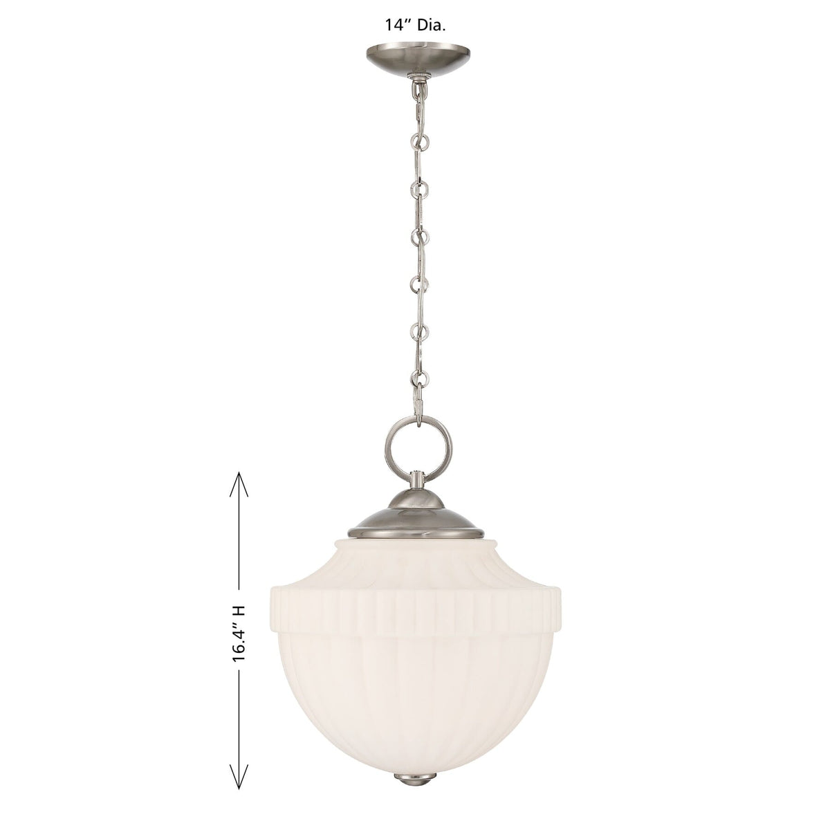 Savoy House 7-6999-1-SN Montrose Pendant in Satin Nickel