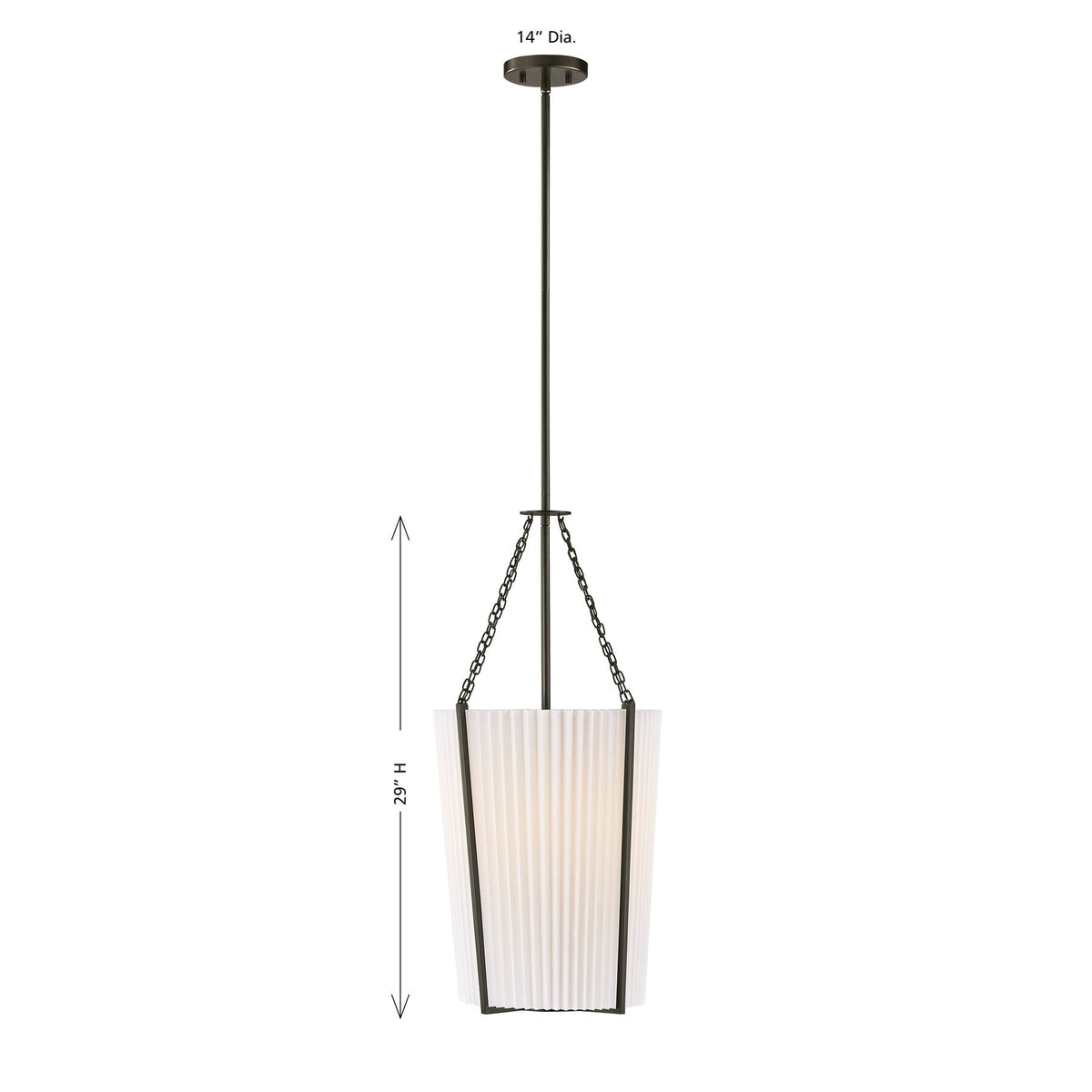 Savoy House 7-7399-1-15 Joplin Pendant in Mediterranean Bronze