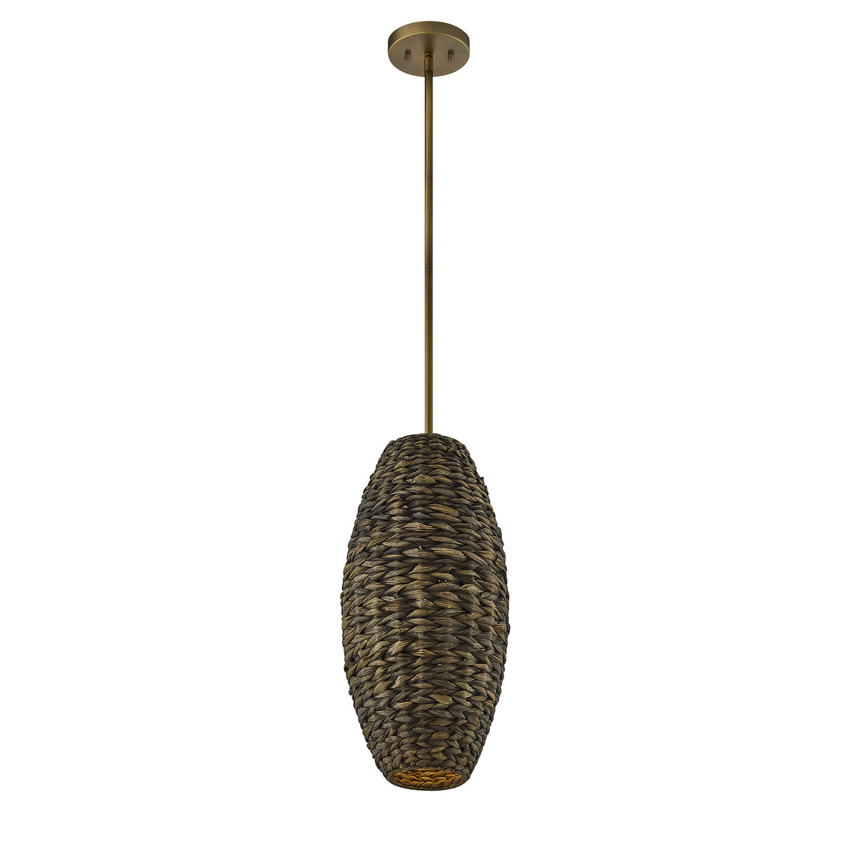 Maison Savoy 7-8416-1-220 Tierra Brisa Suspension en laiton Riviera