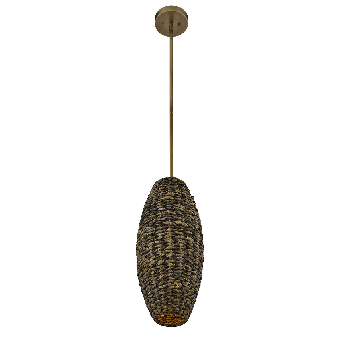 Maison Savoy 7-8416-1-220 Tierra Brisa Suspension en laiton Riviera