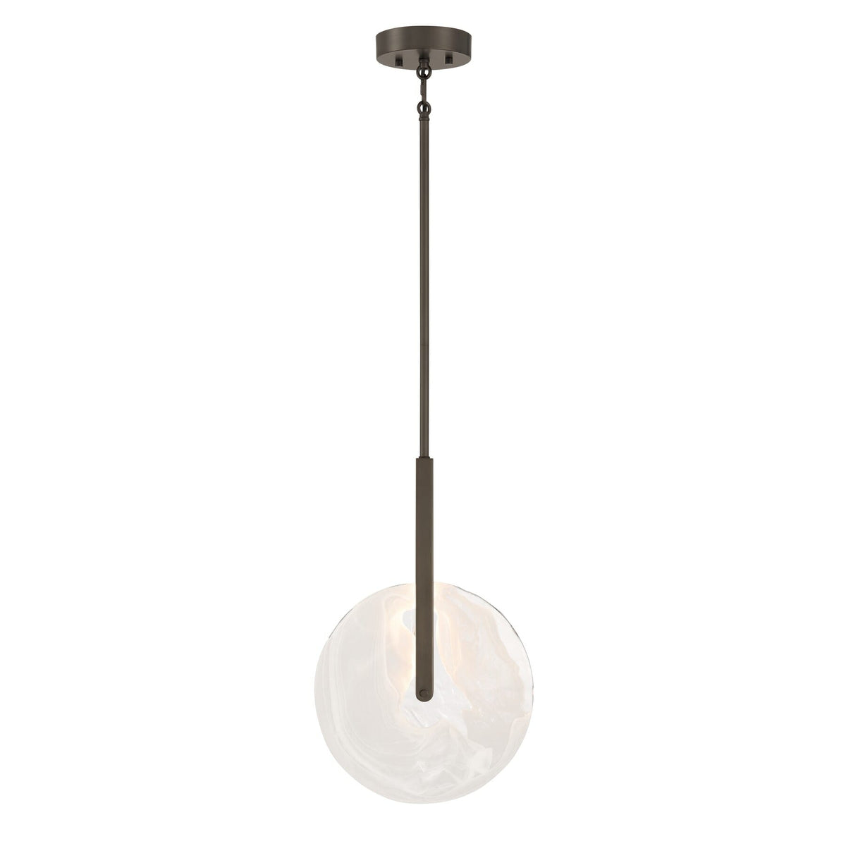 Savoy House 7-9307-1-15 Ainslie LED Pendant in Mediterranean Bronze