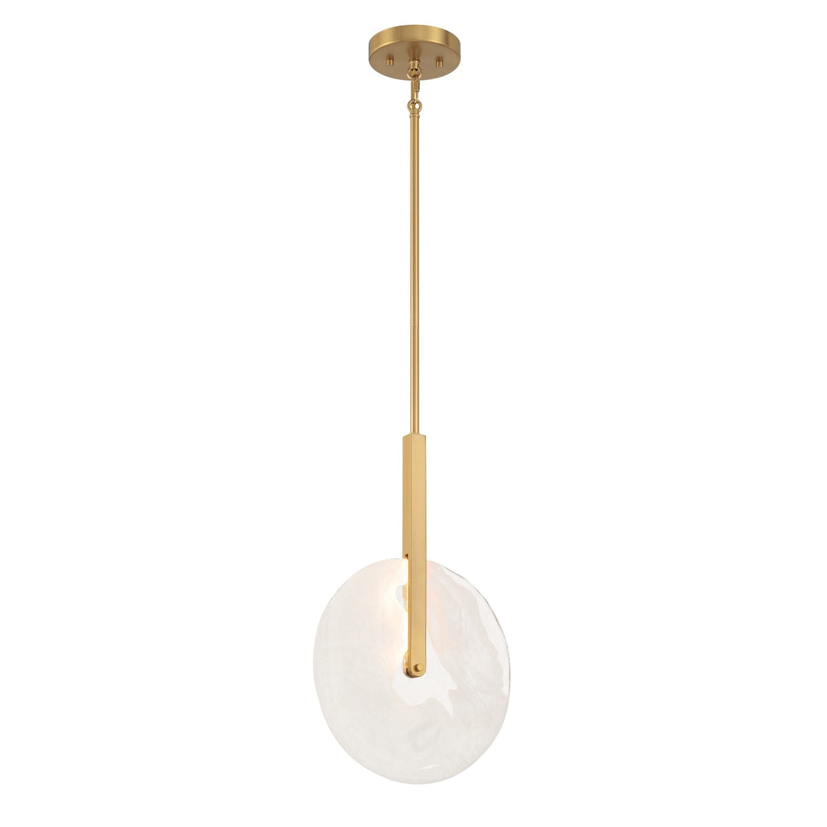Savoy House 7-9307-1-322 Ainslie LED Pendant in Warm Brass