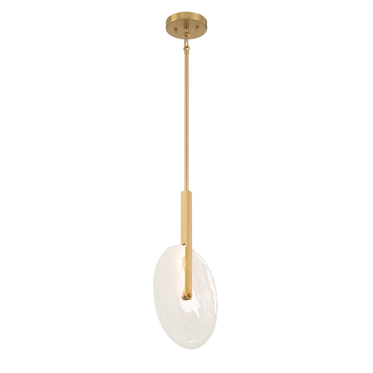 Savoy House 7-9307-1-322 Ainslie LED Pendant in Warm Brass
