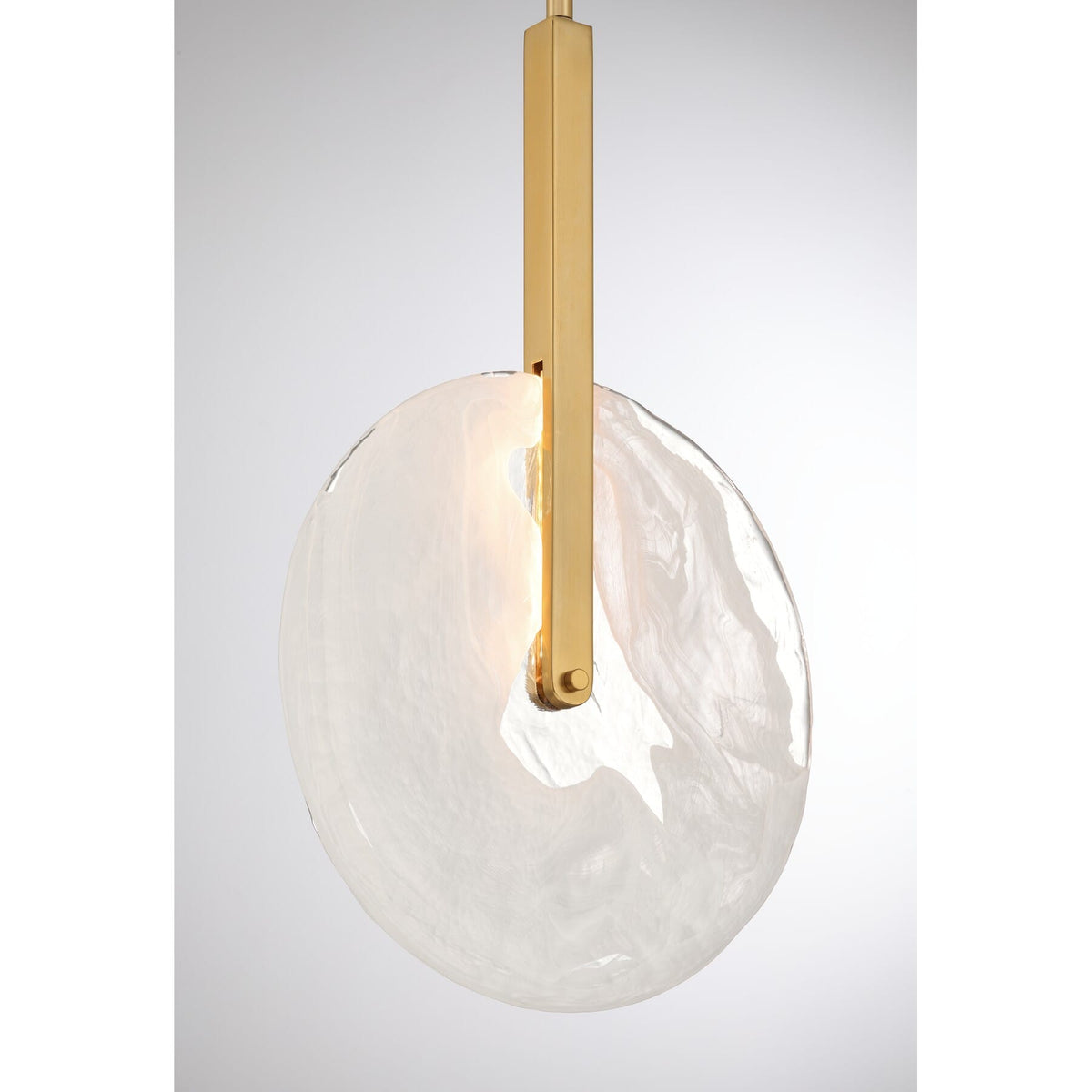 Savoy House 7-9307-1-322 Ainslie LED Pendant in Warm Brass