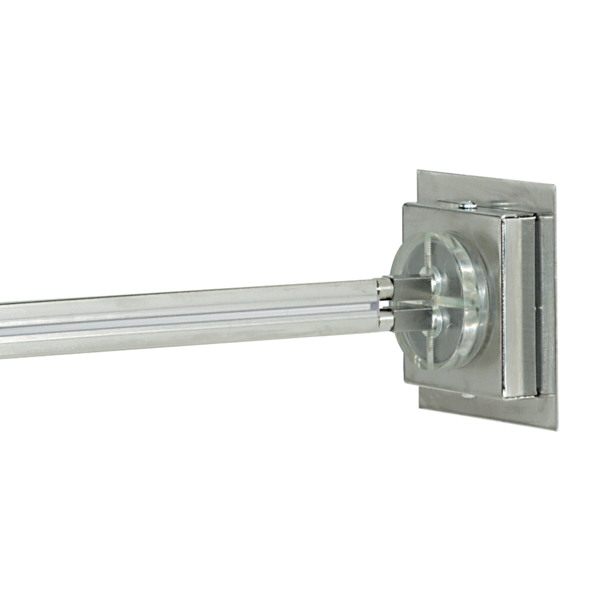Visual Comfort Modern Collection 700MOP2CDS MonoRail 2" Square Direct-End Power Feed