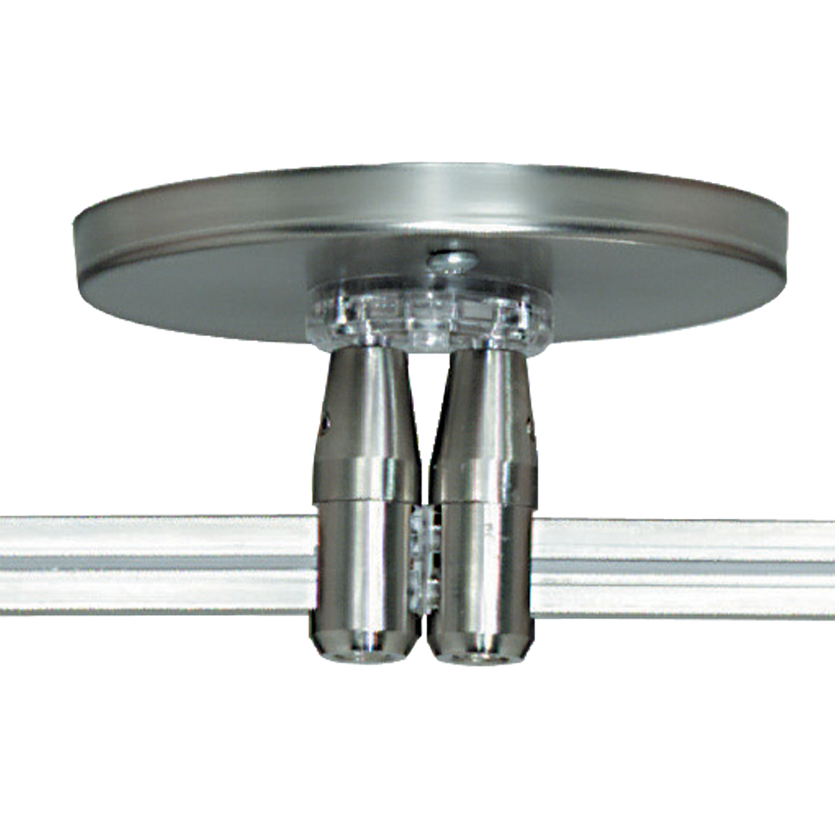 Visual Comfort Modern Collection 700MOP4C402S MonoRail 4" Round Power Feed Canopy Dual-Feed