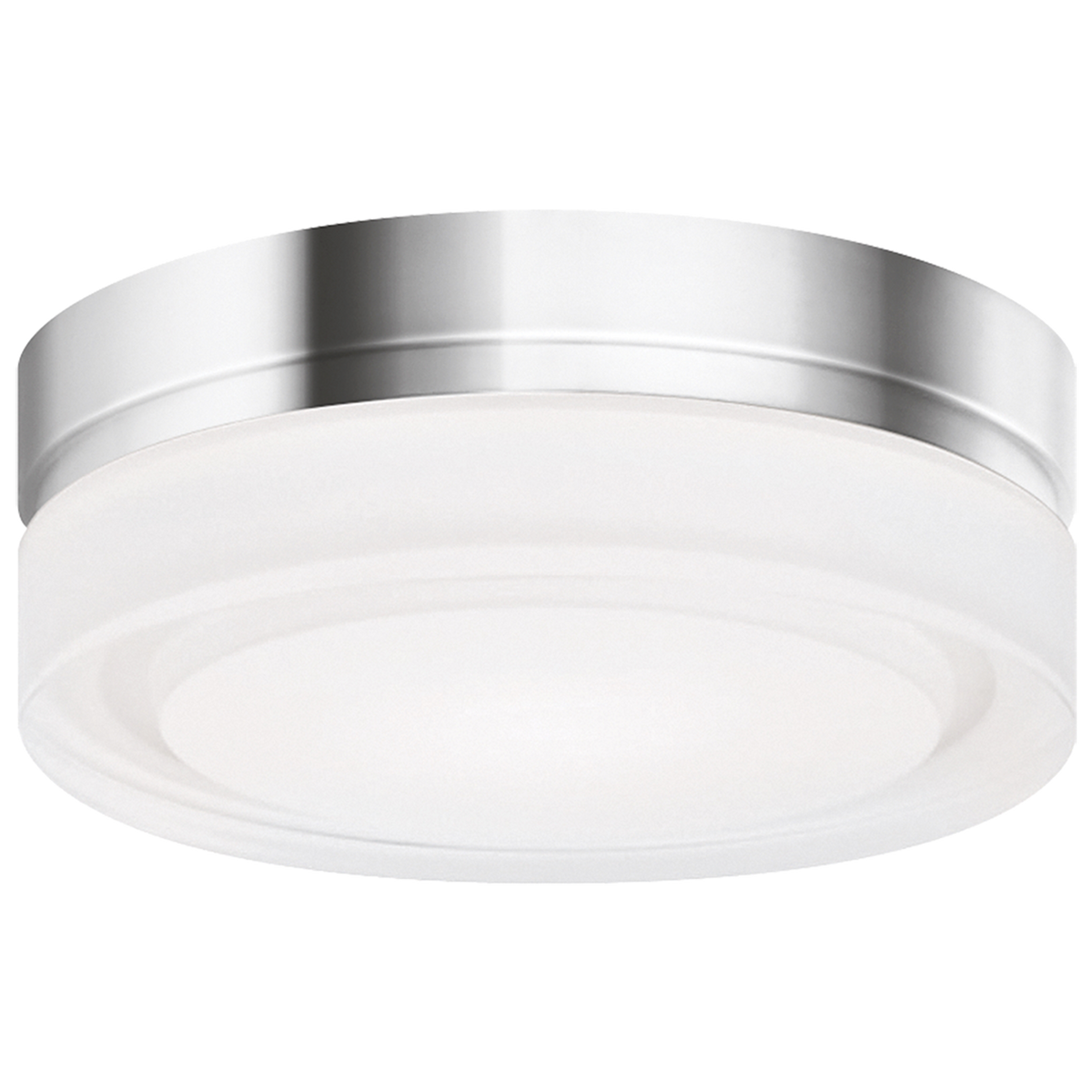 Collection moderne Visual Comfort 700CQSC-LED Cirque Plafonnier