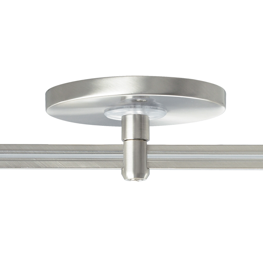 Visual Comfort Modern Collection 700MOP4C01S MonoRail 4" Round Power Feed Canopy Low-Profile Single-Feed