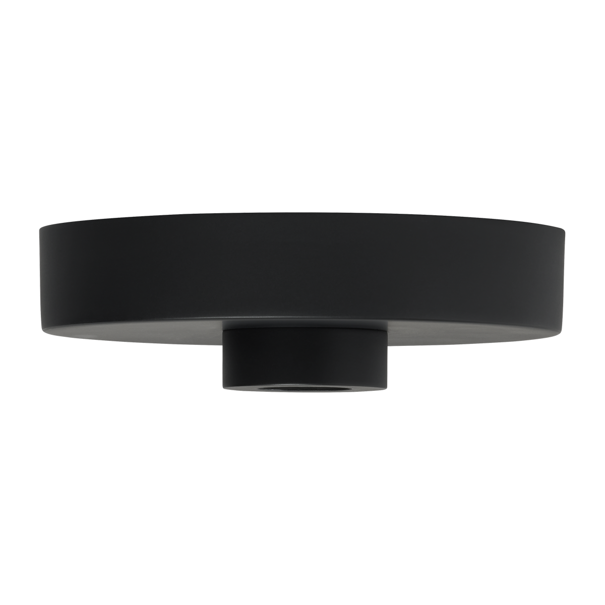 Visual Comfort Modern Collection 700SHLCNPY5MBK Line-Voltage Shallow Canopy