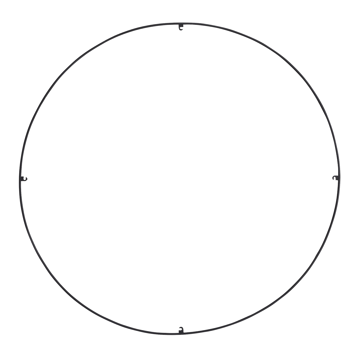 Visual Comfort Modern Collection 700TRSRNGR430B Trellis Spacer Round