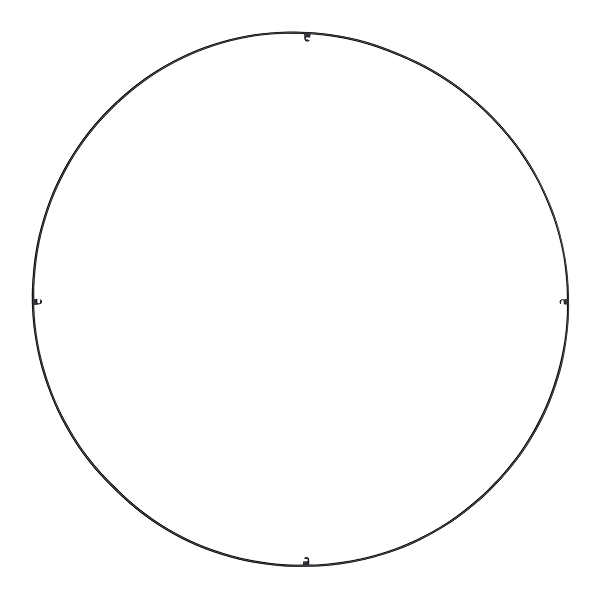 Visual Comfort Modern Collection 700TRSRNGR440B Trellis Spacer Round