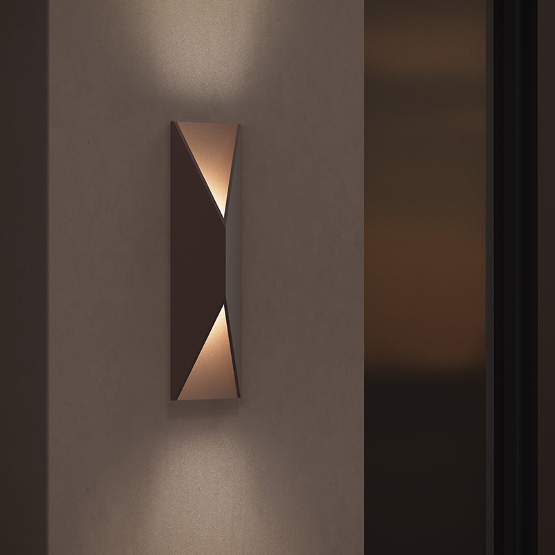 Sonneman 7102.98-WL Prisma LED Murale en blanc texturé