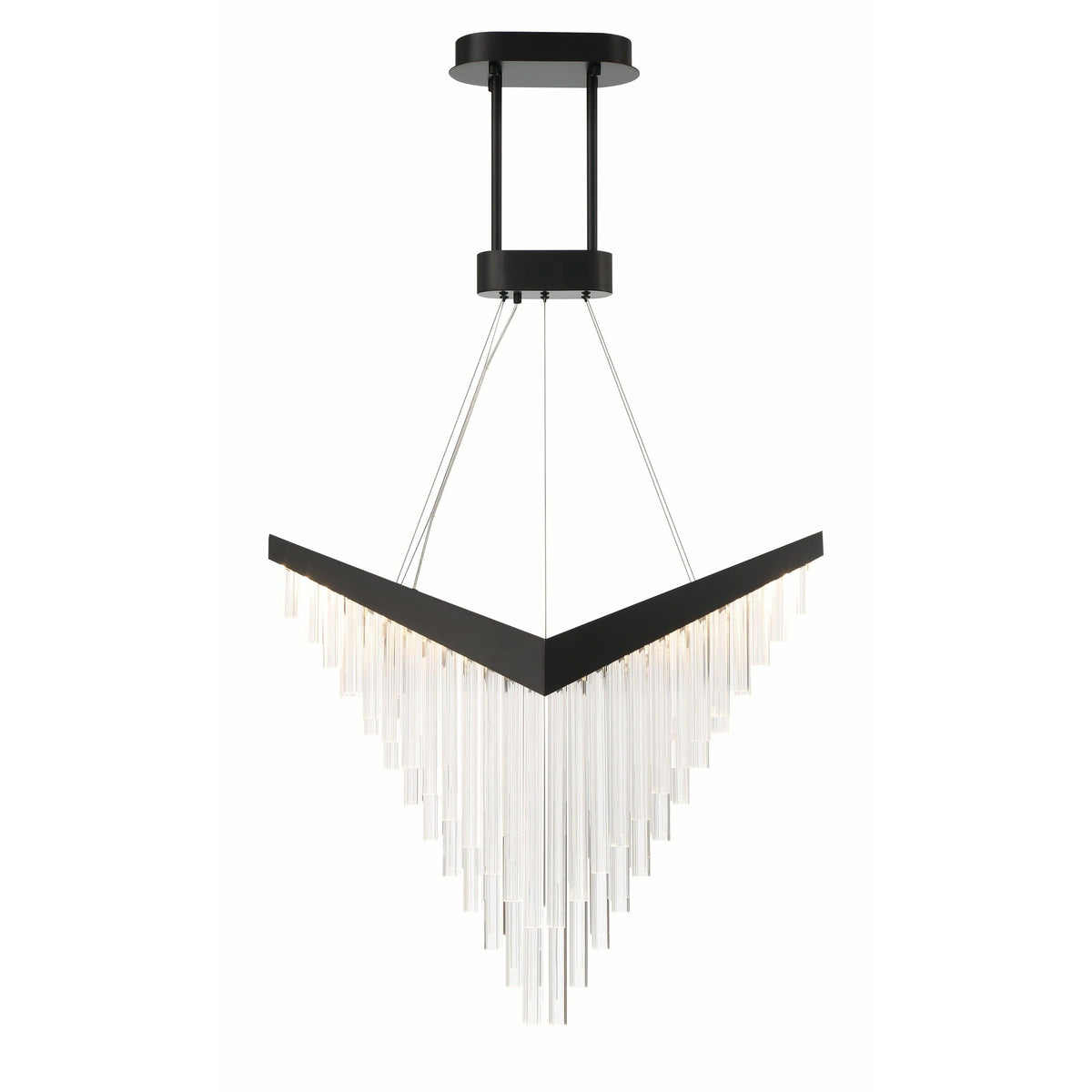 Eurofase 47187-023 Vivien LED Chandelier in Black