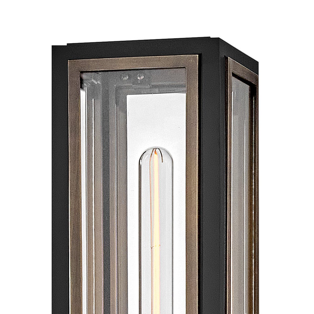 Hinkley Lighting 12981BK Shaw Post Mount Lantern in Black
