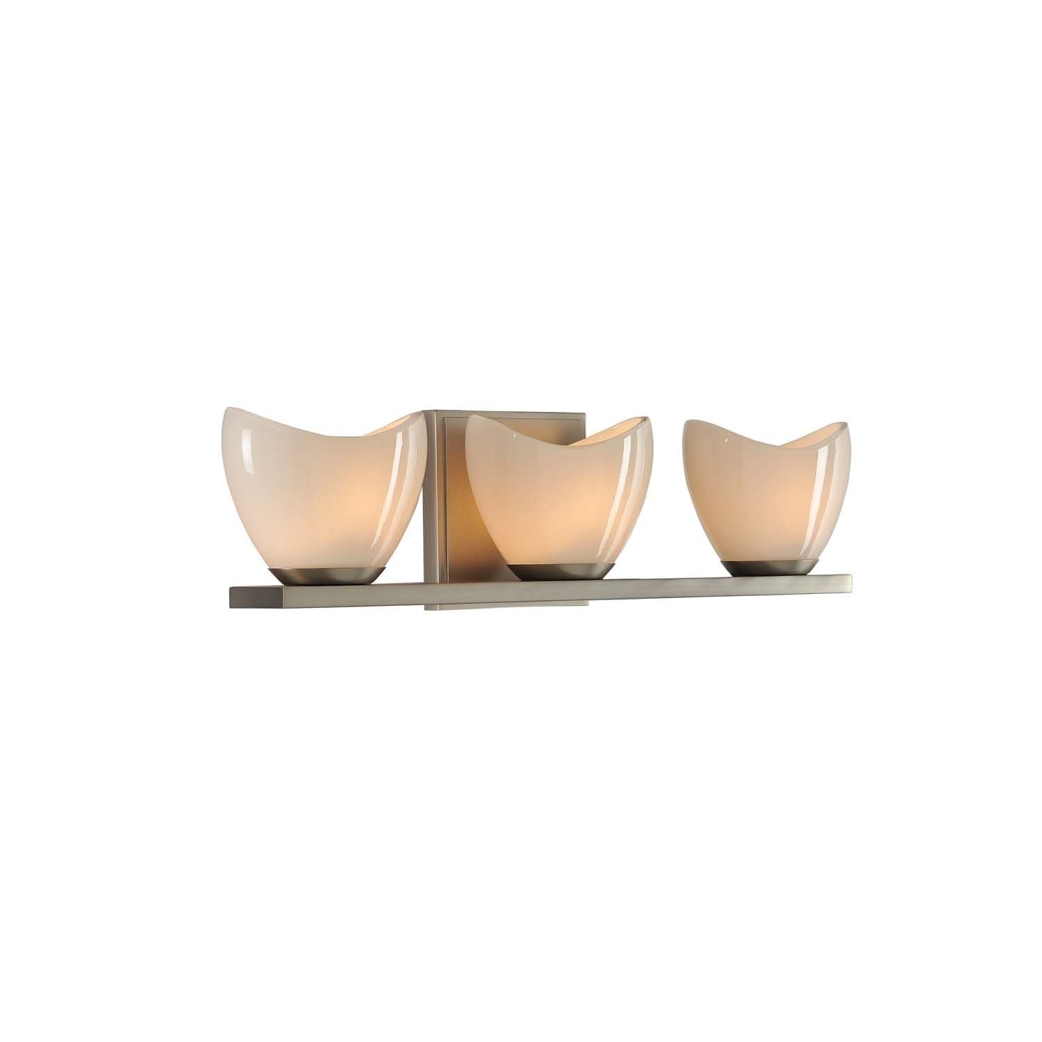 Kalco - 313033SN - Éclairage LED pour salle de bain - Vero - Nickel satiné