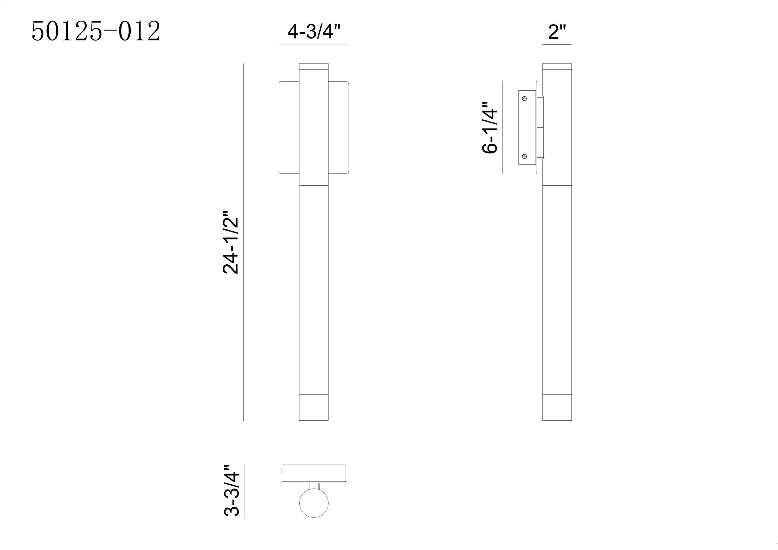 Eurofase 50124-022 Ronda LED Outdoor Wall Sconce in Weathered Brass