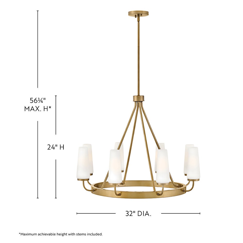 Lark 83626GO Selma Tier in Gold