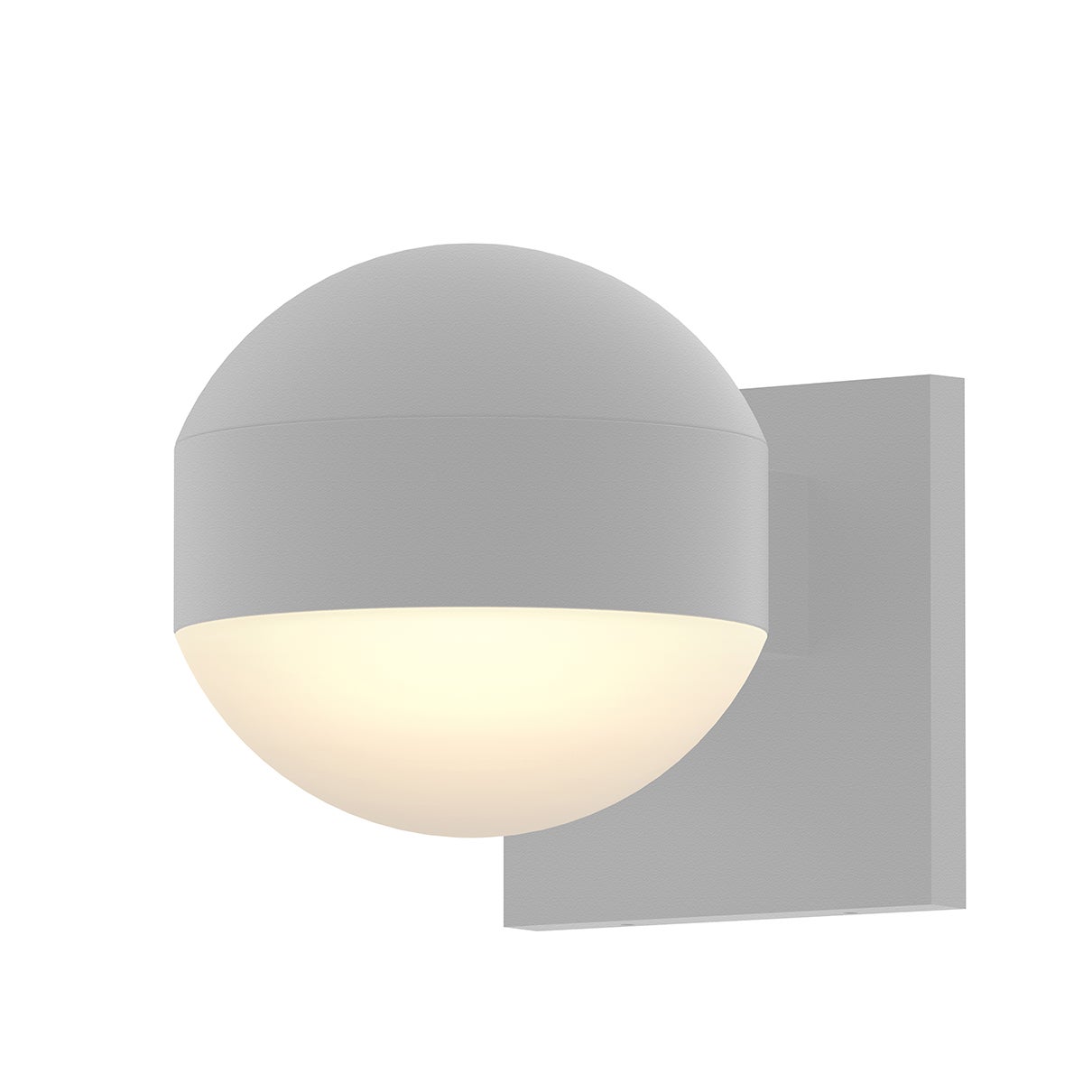 Sonneman 7300.DC.DL.98-WL REALS Downlight LED Wall Sconce in Textured White