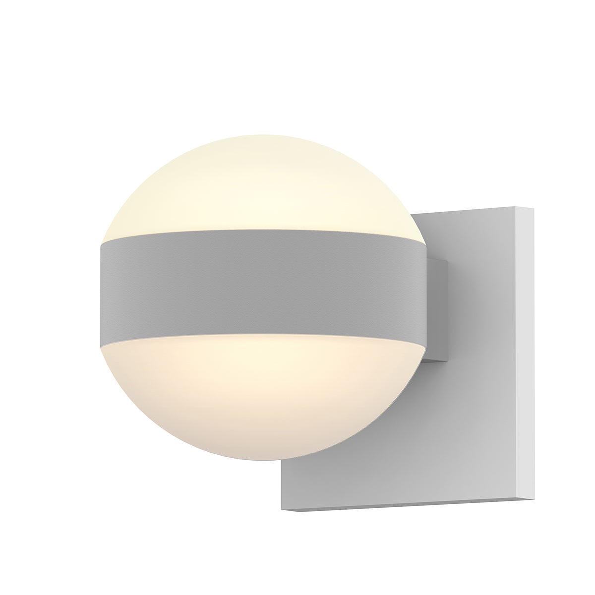 Sonneman 7302.DL.DL.98-WL REALS Up/Down LED Wall Sconce in Textured White