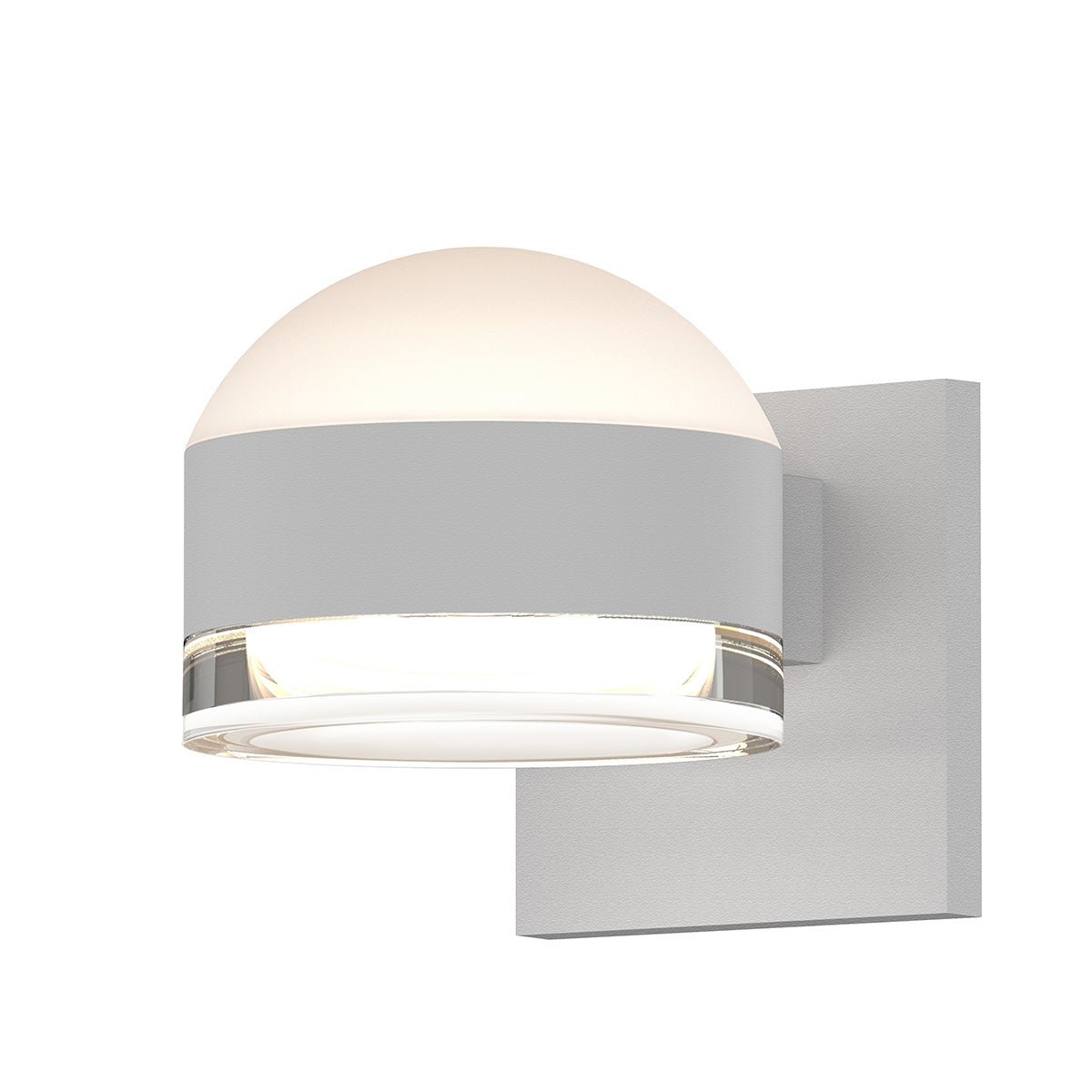 Sonneman 7302.DL.FH.98-WL REALS Up/Down LED Wall Sconce in Textured White