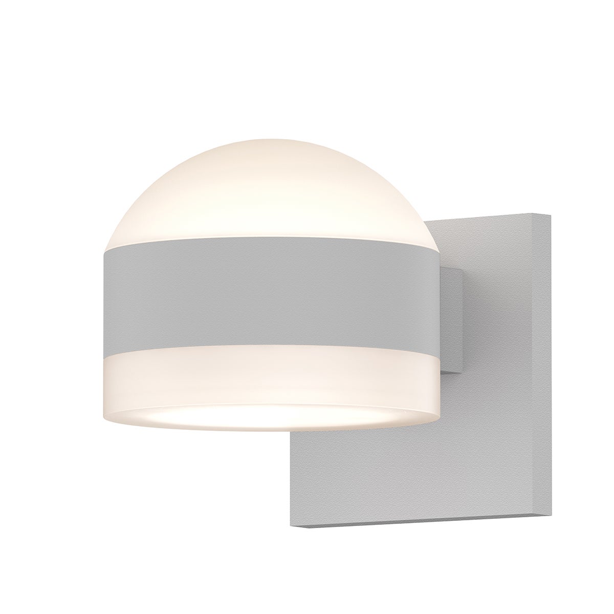 Sonneman 7302.DL.FW.98-WL REALS Up/Down LED Wall Sconce in Textured White