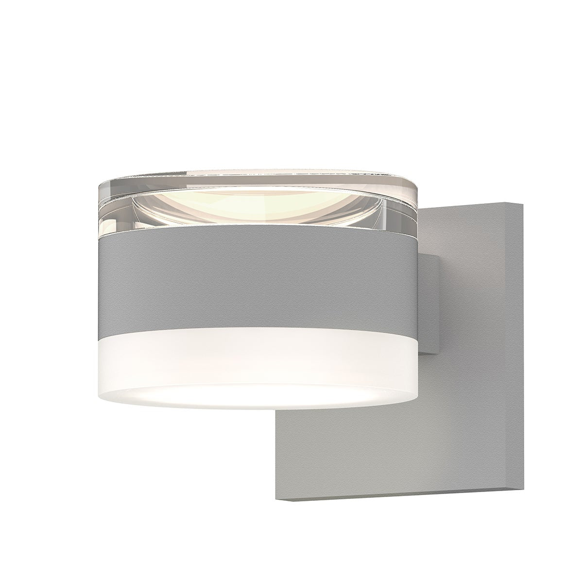 Sonneman 7302.FH.FW.98-WL REALS Up/Down LED Wall Sconce in Textured White
