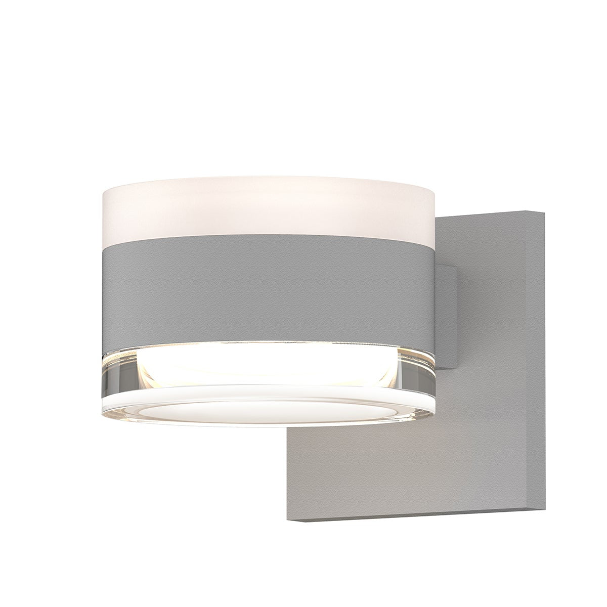 Sonneman 7302.FW.FH.98-WL REALS Up/Down LED Wall Sconce in Textured White