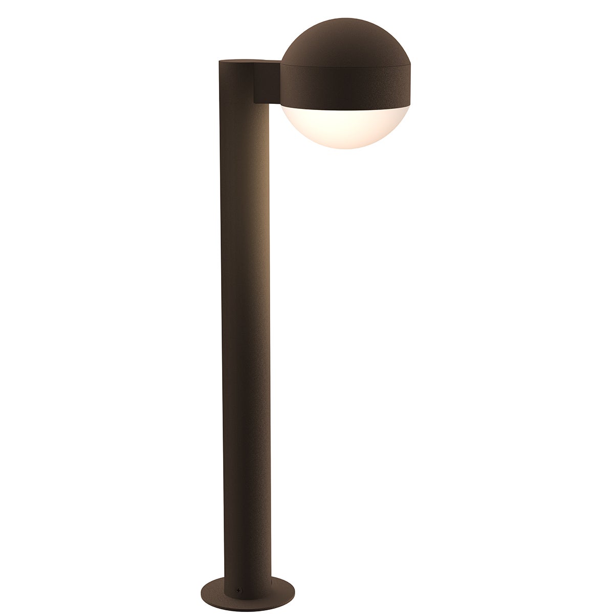 Borne LED Sonneman 7304.DC.DL.72-WL REALS en bronze texturé