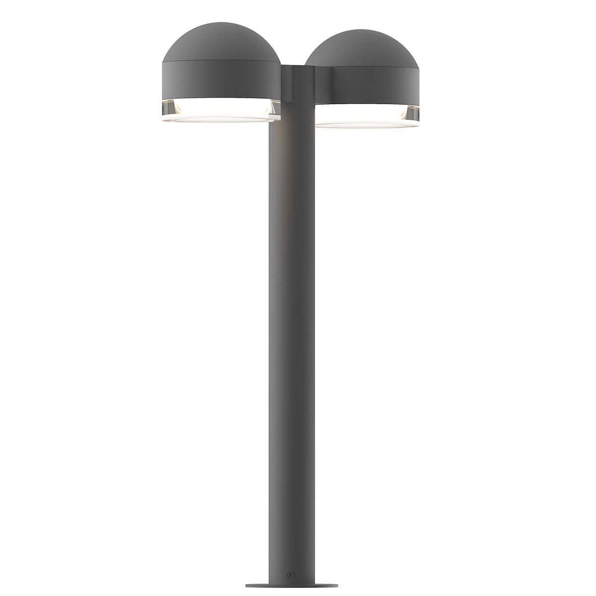 Sonneman REALS LED Double Bollard with Dome Cap