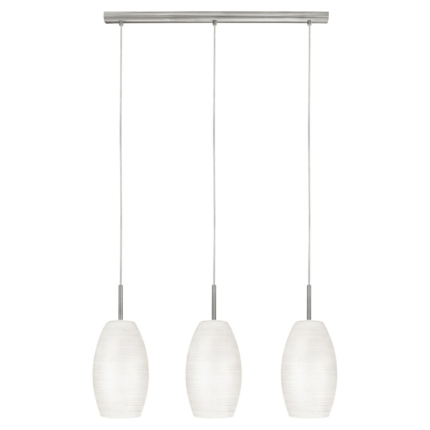 Eglo Canada - 88954A - Three Light Suspension - Batista 1 - Matte Nickel
