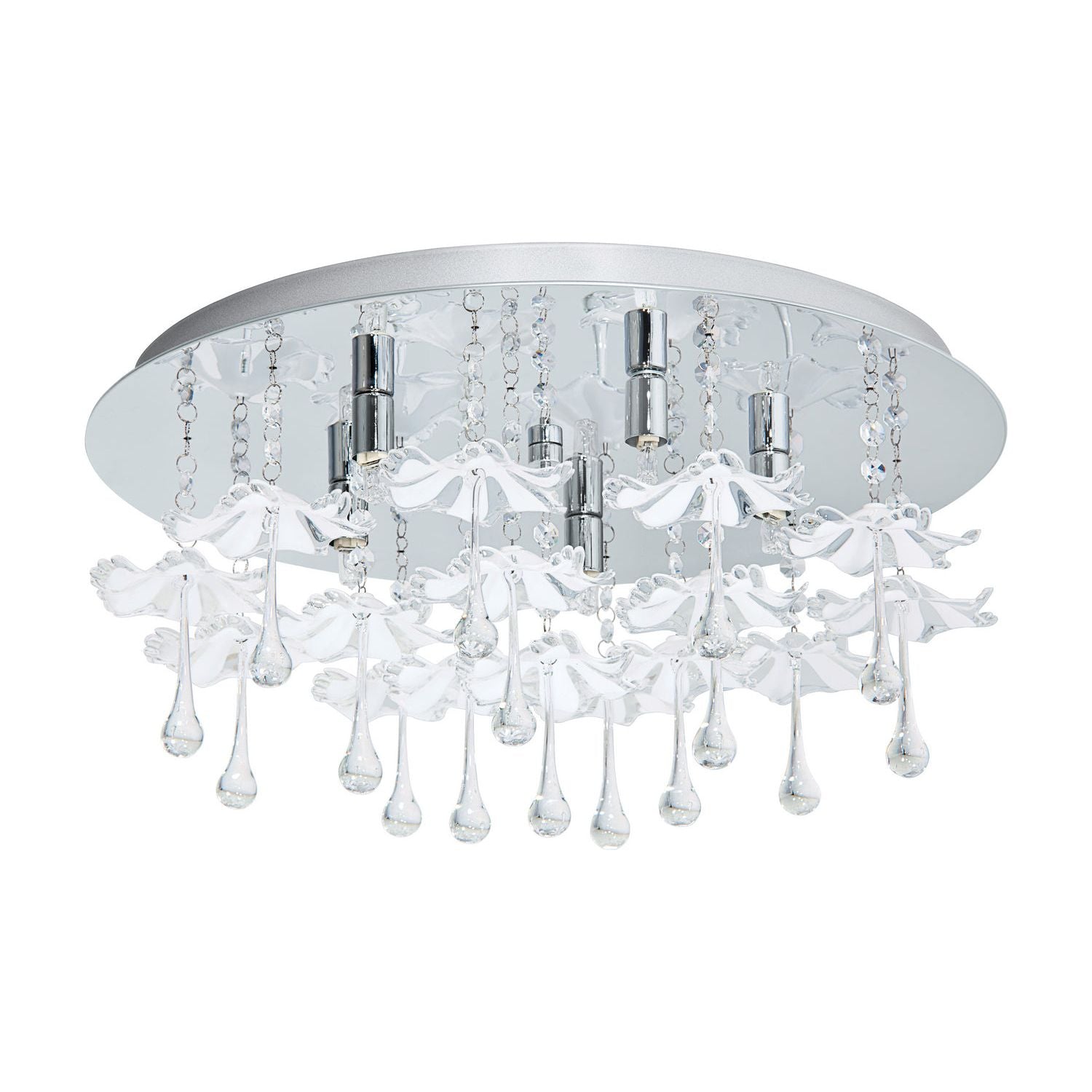 Eglo Canada - 93053A - Five Light Ceiling Mount - Ocondo - Chrome