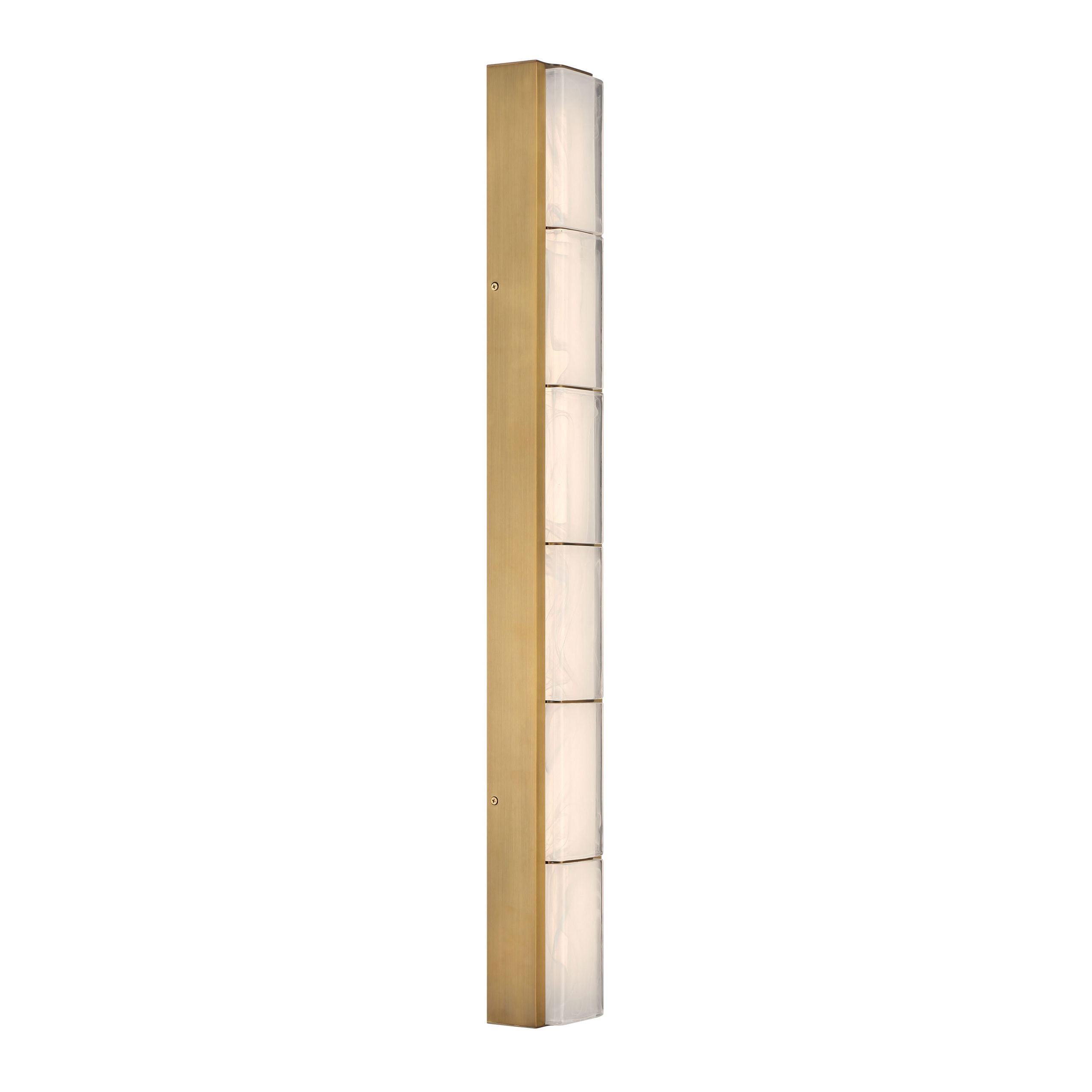 Eurofase 50174-010 Gibraltar LED Vanity in Antique Brass