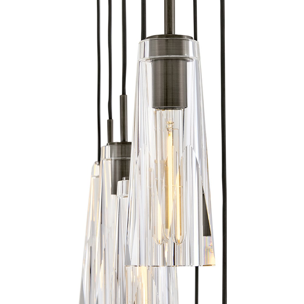 Fredrick Ramond FR31105BX-CL Cosette Crystal Linear en oxyde noir