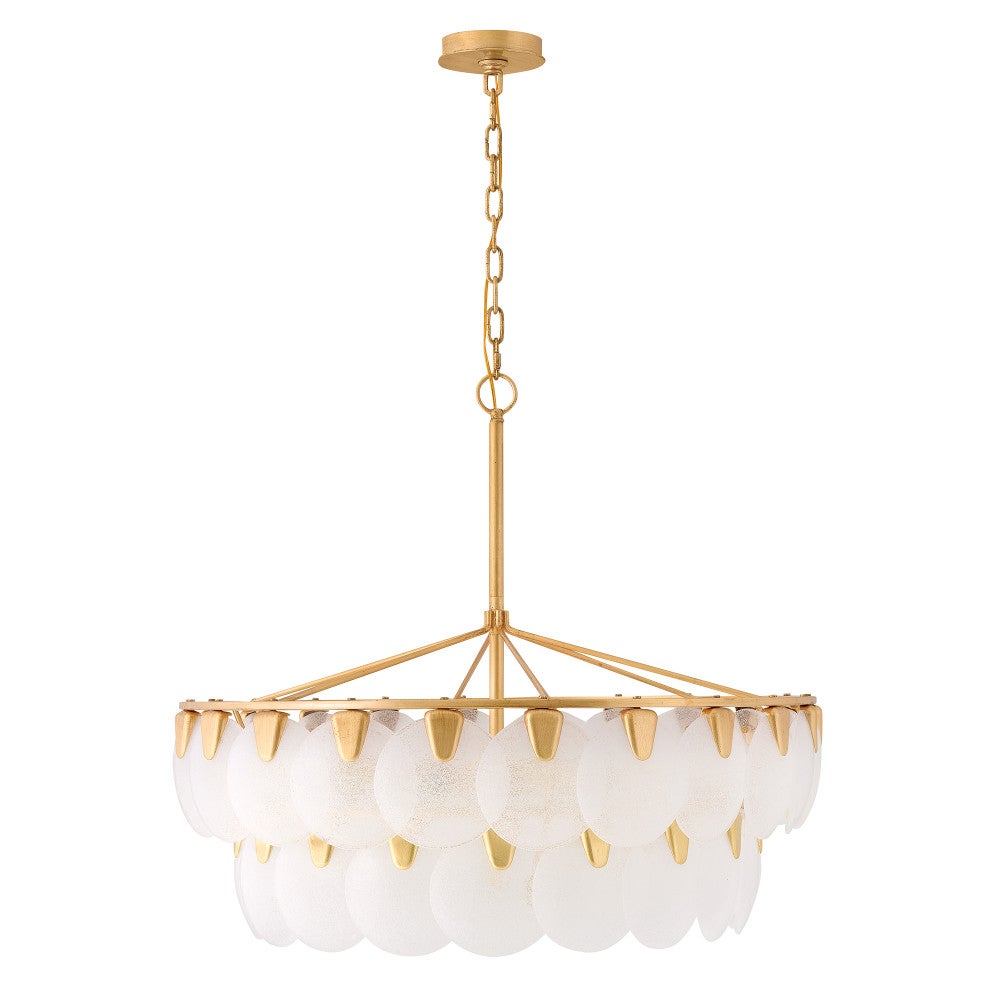 Fredrick Ramond FR46519DA Essie Pendant in Distressed Brass