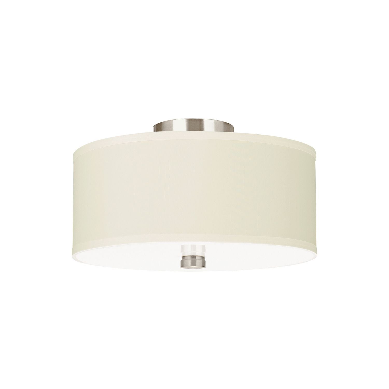 Visual Comfort Studio Canada - 77262EN3-962 - Two Light Semi-Flush Convertible Pendant - Dayna - Brushed Nickel