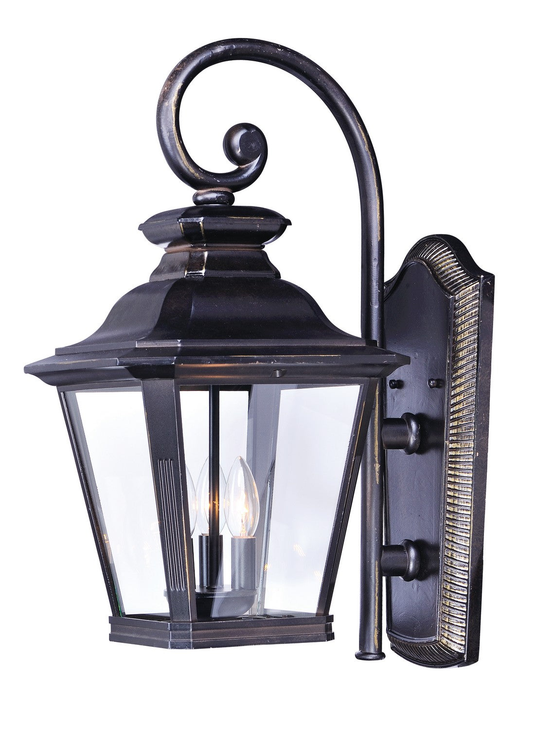 Maxim Lighting 1135CLBZ Knoxville Outdoor Wall Lantern in Bronze