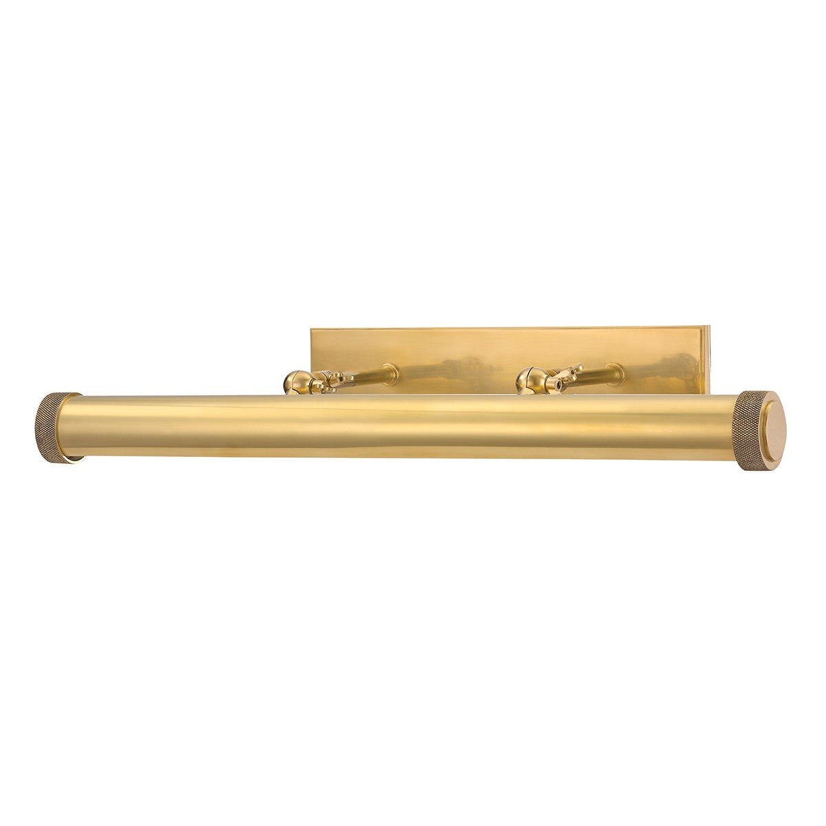 Hudson Valley Canada - 5824-AGB - Three Light Picture Light - Ridgewood - Aged Brass