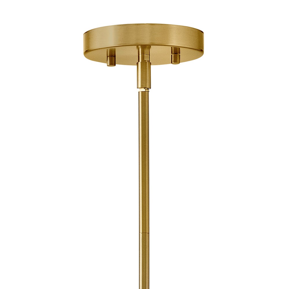 Lark 84236LCB-BK Zuri Tier in Lacquered Brass with Black accents