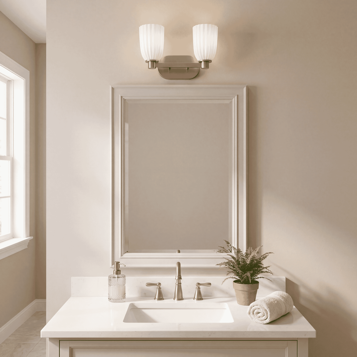Savoy House 8-1245-2-127 Baldwin Bathroom Vanity in Noble Brass