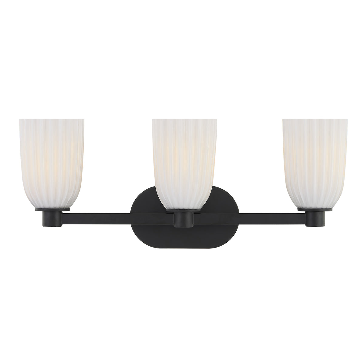 Savoy House 8-1245-3-BK Baldwin Bathroom Vanity in Matte Black