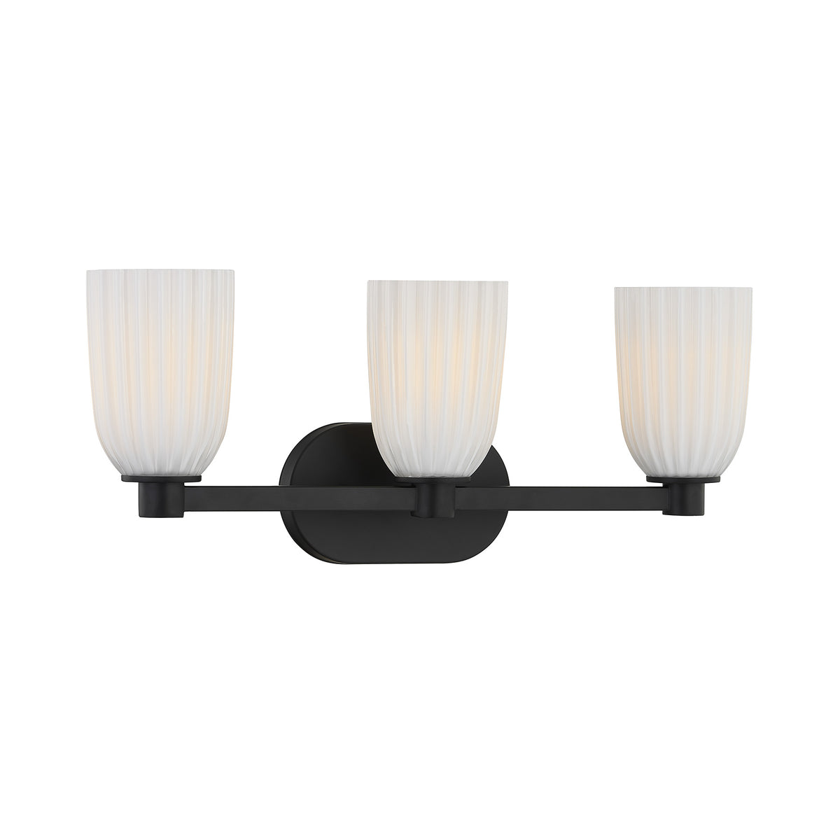 Savoy House 8-1245-3-BK Baldwin Bathroom Vanity in Matte Black