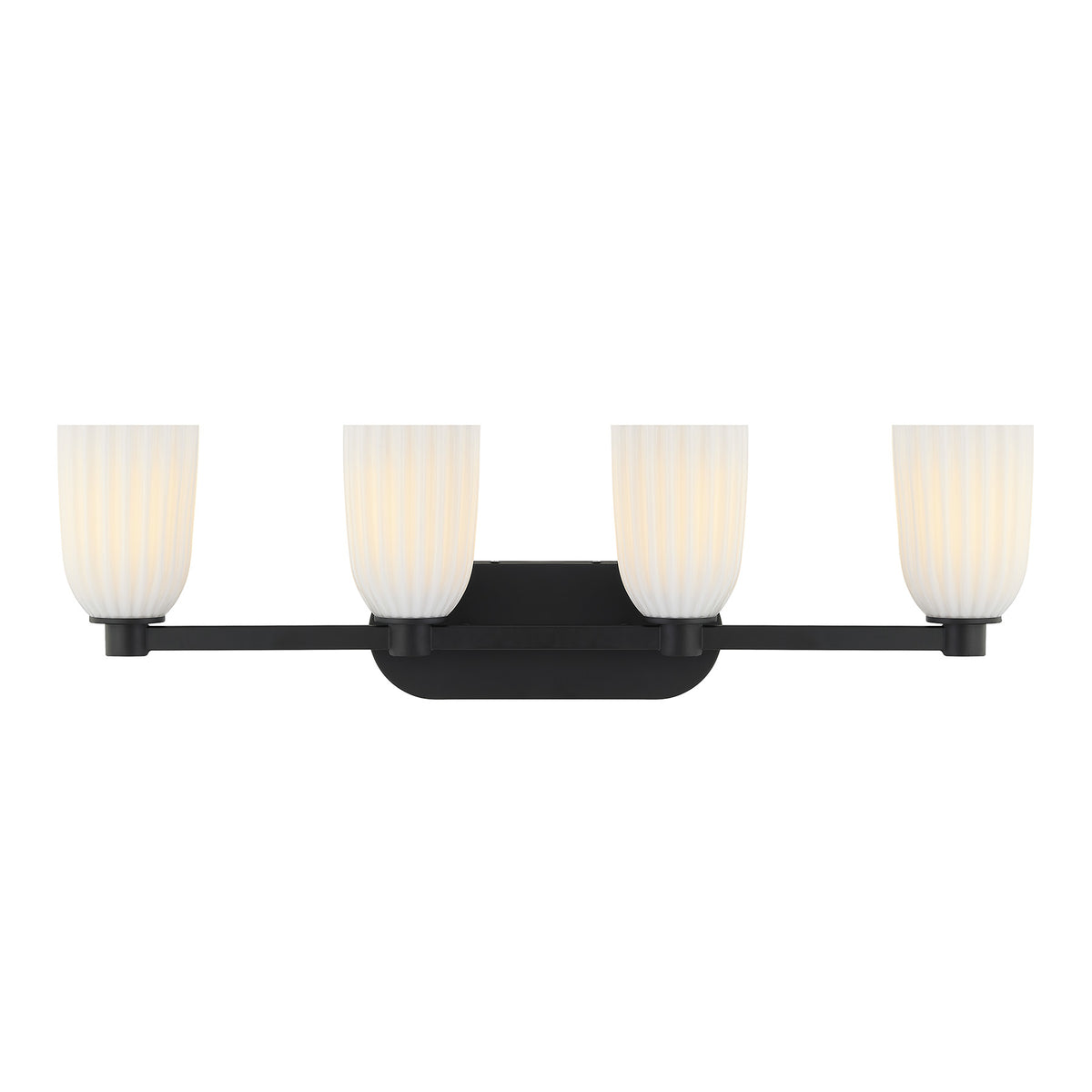 Savoy House 8-1245-4-BK Baldwin Bathroom Vanity in Matte Black