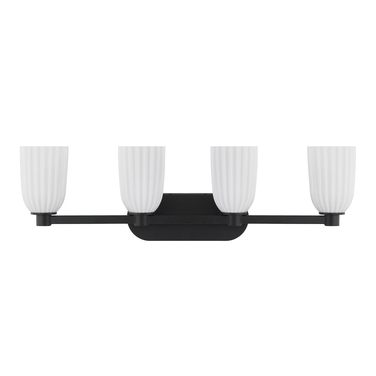 Savoy House 8-1245-4-BK Baldwin Bathroom Vanity in Matte Black
