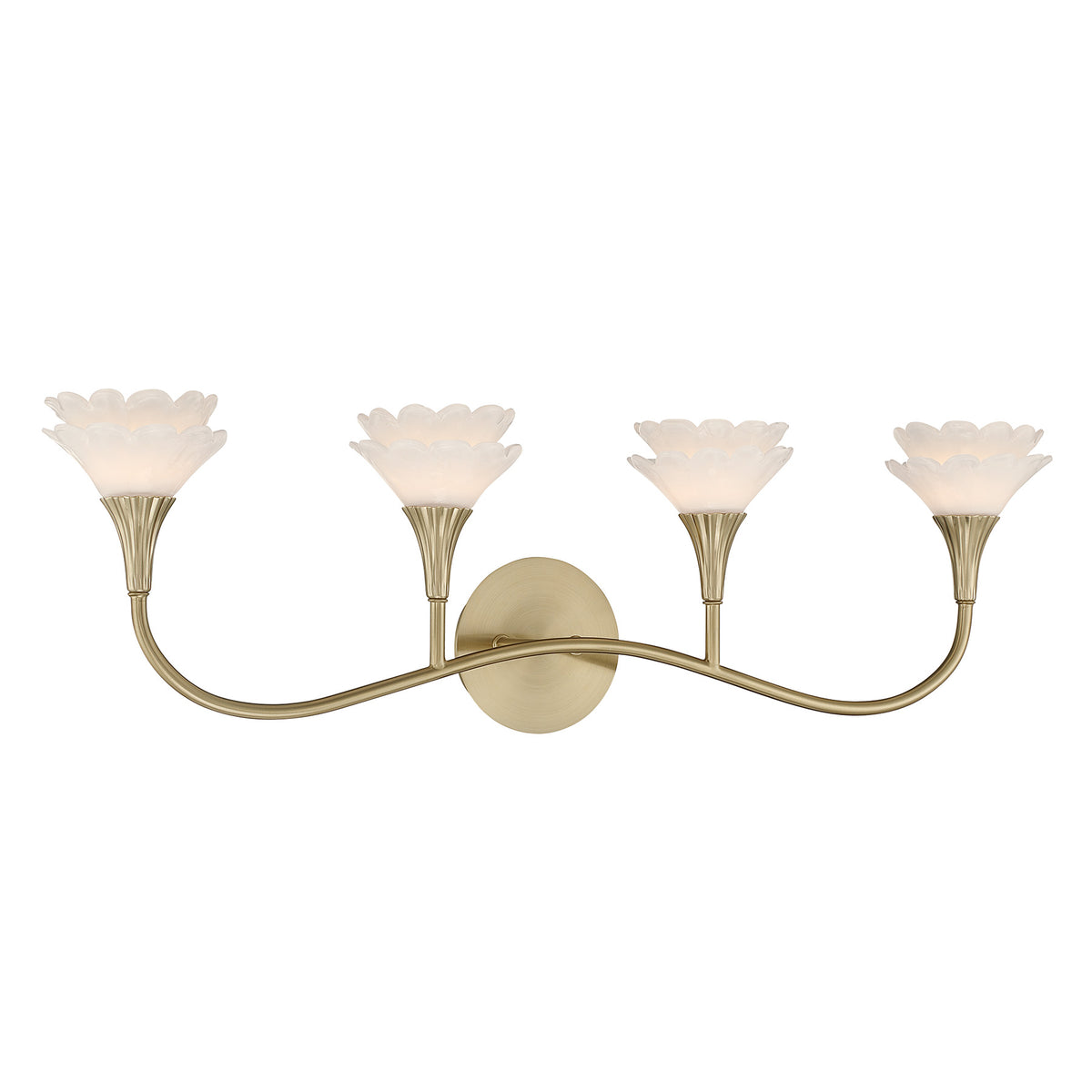 Savoy House 8-5081-4-127 Florena Bathroom Vanity in Noble Brass