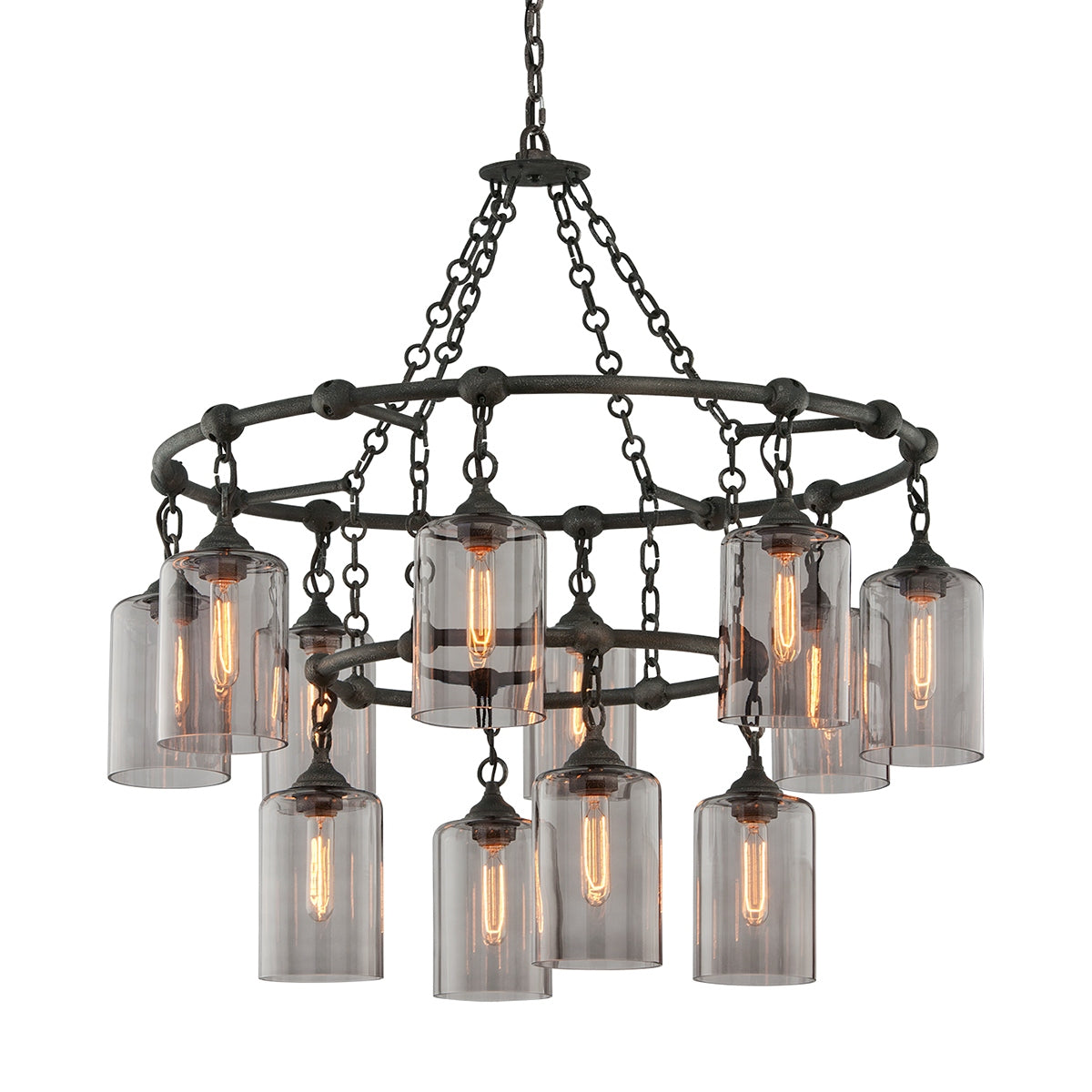 Troy Lighting Canada - F4425-APW - Lampe de 12 pouces Suspendu - Gotham - Étain vieilli