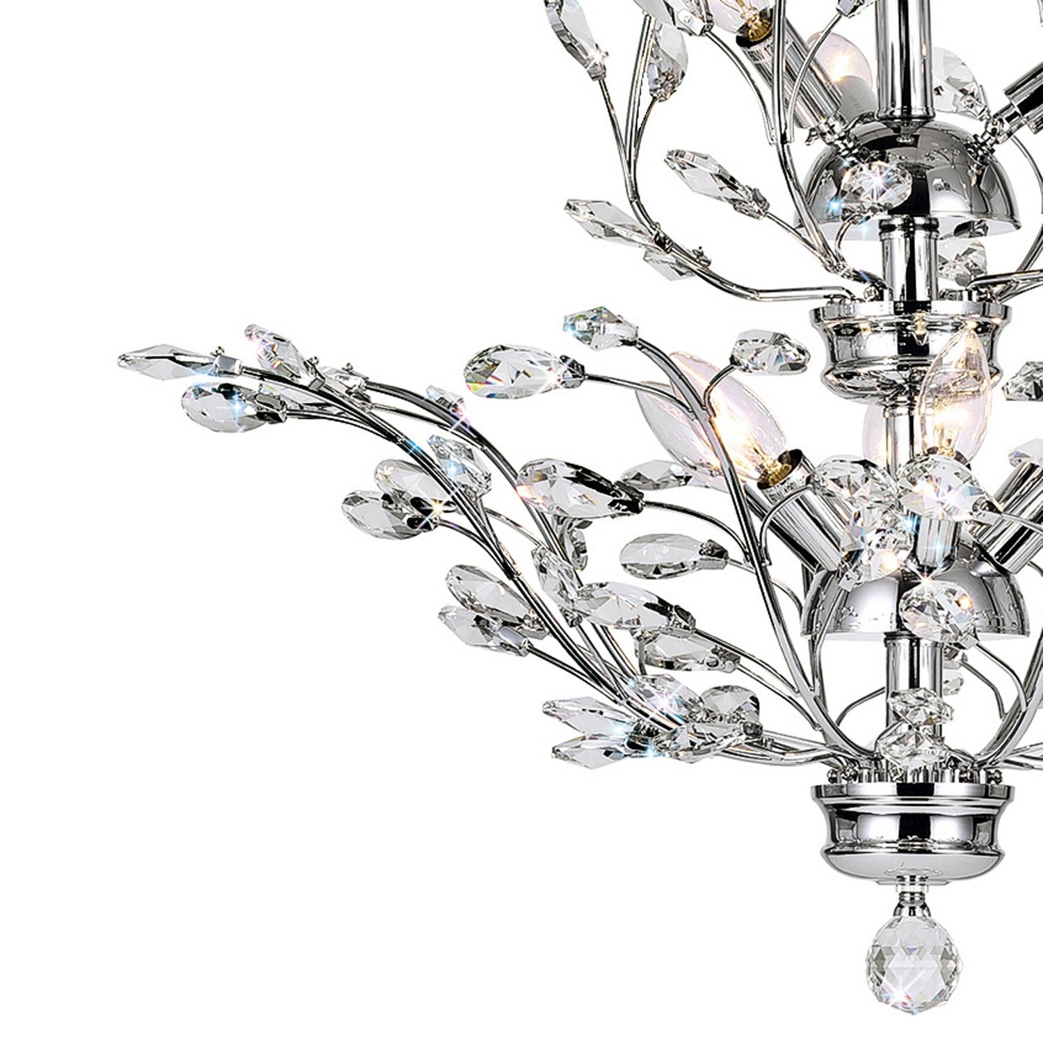 CWI Lighting Canada - 5206P28C - Nine Light Chandelier - Ivy - Chrome
