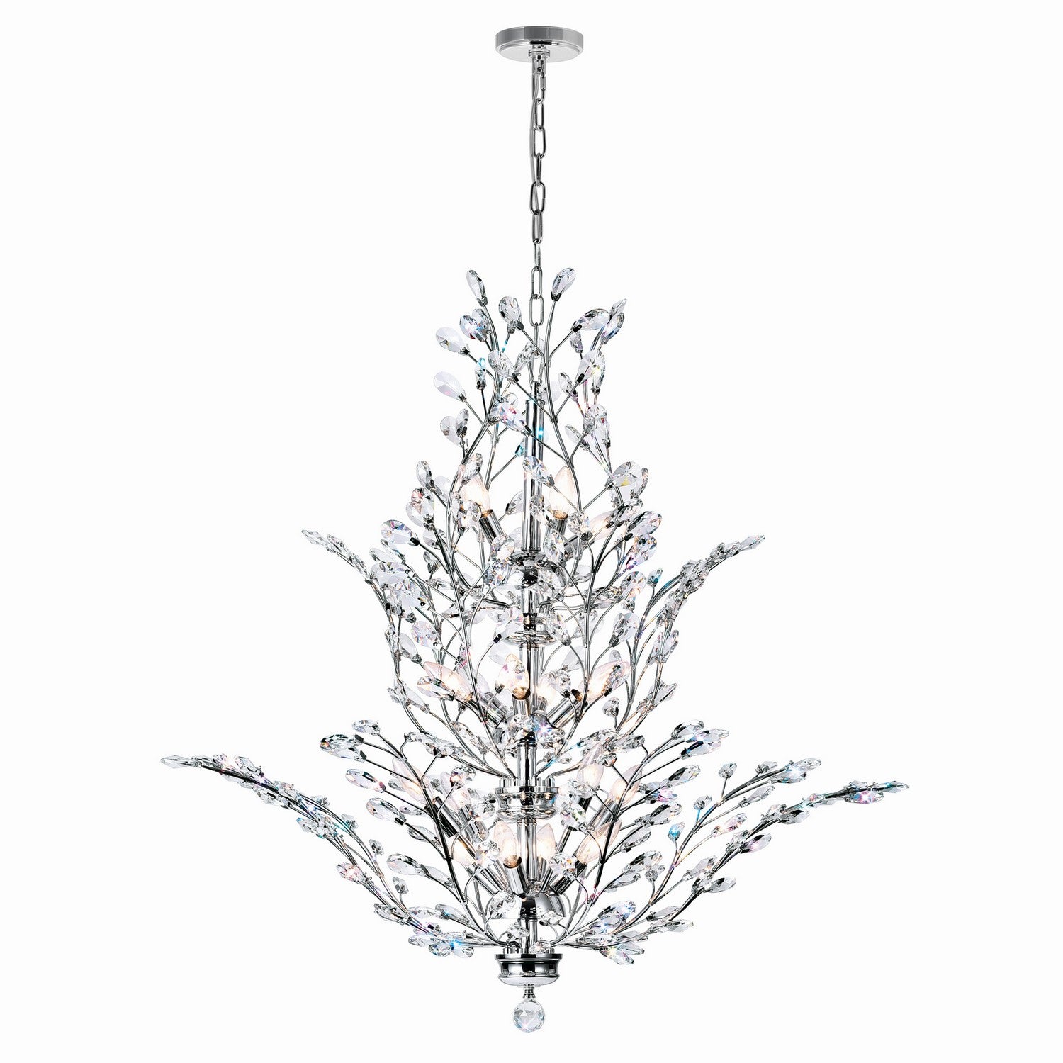 CWI Lighting Canada - 5206P40C - 18 Light Chandelier - Ivy - Chrome